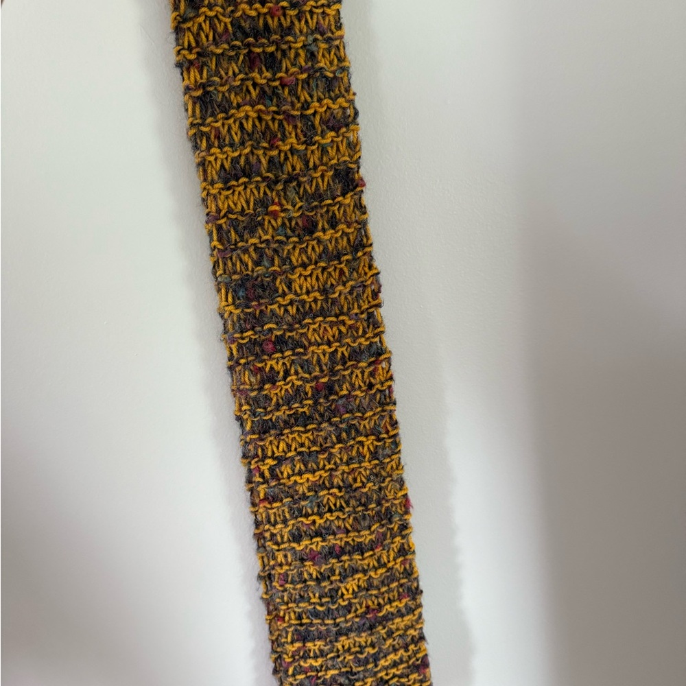 Multicolor Knit Scarf